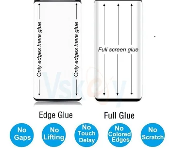 VSKEY 10BUC Plin Adeziv Sticla Temperata pentru Huawei P30 Lite 2020 Complet Capacul Protector de Ecran Huawei P30 Film Protector