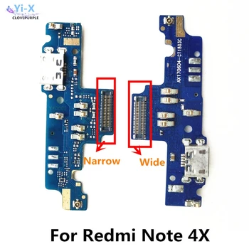 Pentru Xiaomi Redmi Note 4 4X USB Încărcător Port de Încărcare Panglică Micro USB Conector Dock Cablu Flex Pentru Redmi Note4 Note4X