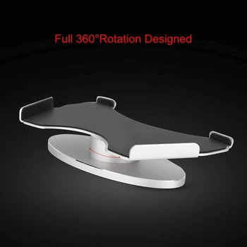 Aluminiu Suport pentru Echo Arata Casa Vorbitor Orizontală 360° Rotație Skidproof aplicatii de Birou de Bază