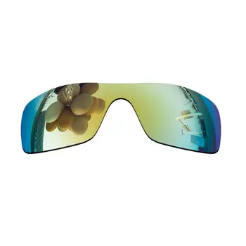 Polarizat ochelari de Soare, Lentile de Înlocuire pentru-Batwolf OO9101 - Cadru Galben de Aur