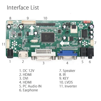 Yqwsyxl Kit pentru LM215WF3-SLA2 LM215WF3 SLA2 1920*1080 HDMI + DVI + VGA LCD ecran cu LED-uri Controler Driver de Placa