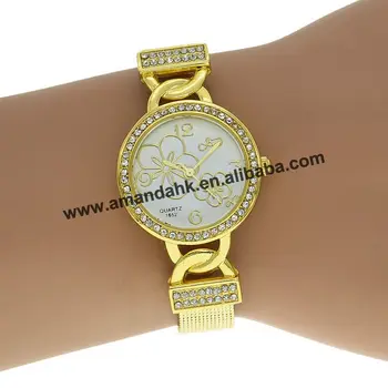 Noi en-Gros de Vânzare Fierbinte de Flori de Aliaj Ceasuri Subțire Reticularis Watchband JD1652 Ceasuri de Moda Casual Femei Cuarț Încheietura mîinii Ceas
