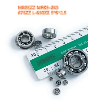 5pc Miniatură rulment MR85ZZ MR85-2RS 675ZZ L-850ZZ 5 / 8 / 2. 5 rulmenți pentru tranmition ccm