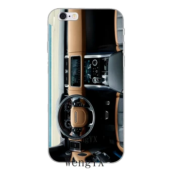 De lux Minunat range rover silicon Slim caz telefon Moale Pentru iPhone 4 4s 5 5s 5c 6 SE 6s plus 7 7plus 8 8plus X