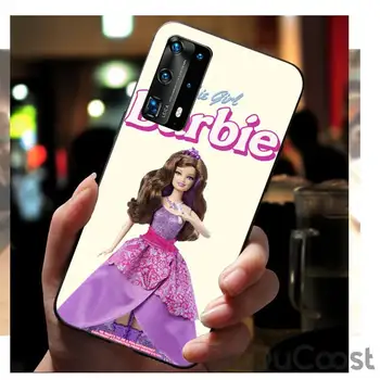 Riccu Moda sexy barbie girl Cazul în care Telefonul Pentru Huawei P20 P30 P20Pro P20Lite P30Lite Psmart P10 9lite