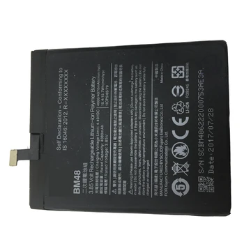 BM48 Pentru Xiaomi Litiu-ion Polimer Acumulator de schimb pentru Xiaomi Note 2 Nota 2 Batteria Baterie Telefon 3.85 V 4070mAh