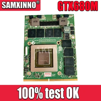SAMXINNO Original GTX680M Video VGA Card Grafic N13E-GTX-A2 2G NC-020HTK 20HTK Pentru Dell Alienware M17X R2 R4 M18X R2 Încercare pe Deplin