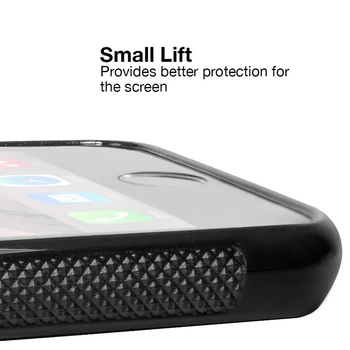 LvheCn Cauciuc Siliconic Telefon Caz Acoperire pentru iPhone 6 6S 7 8 Plus X XS XR 11 12 Mini Pro Max Morcovi