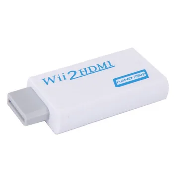 1080P Full HD Pentru Wii La HDMI Convertor Adaptor Convertor Audio de 3,5 mm Pentru HDTV, PC Monitor