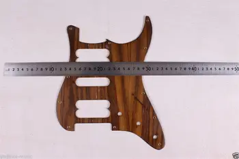 Strat ST Chitara Electrica Pickguard HSH Stil din lemn Masiv Zero Placă manual # YM-40