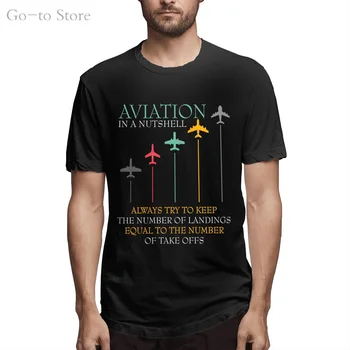 Amuzant Pilot De Aviație Într-O Coajă De Nucă T-Shirt