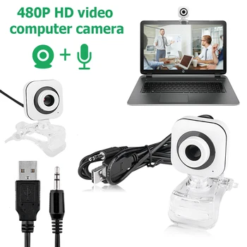 De înaltă Definiție Webcam Camera pentru Calculator Megapixeli Putere веб камера Cu Built-in Microfon Laptop PC HD video-accesorii