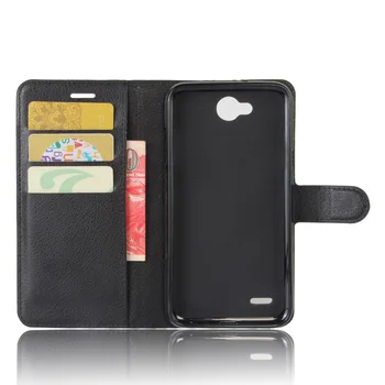Fors LG X 2 Piele Flip Caz de Telefon pentru LG K10 Putere Rezervați Stil Portofel cu Slot pentru Card Stand Flip PU Caz de Protecție