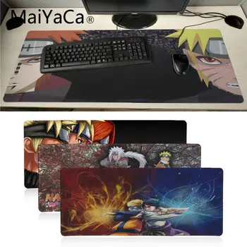 MaiYaCa Nou Tipărite Naruto Personalizate laptop Gaming mouse pad de Blocare Marginea de Cauciuc Mari Mousepad