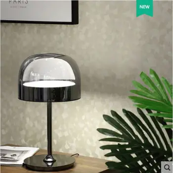 Nordic dormitor lampă de masă simplă de sticlă creative living modern de studiu art decor de lux de lumină lampă de noptieră
