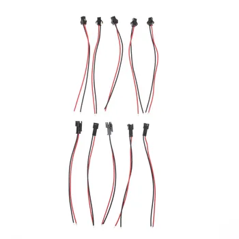 5 Perechi Conector Mufă Cablu de sex Masculin+Feminin Pentru RC Baterie Conectori Cabluri