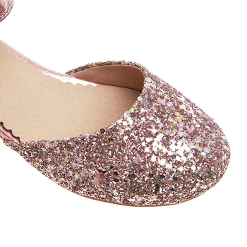 ISSIENA 2021 Două Piese PU Pantofi de Piele de Fluture Nod Fată Pantofi Rotund-Deget de la picior Dulci Copii Pantofi Cârlig&Bucla de Fete Toc mic Dimensiune 28-39