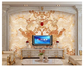 Beibehang Europene de moda pictura decorativa îngroșarea papel de parede 3d tapet de lux clasic de marmură royal fundal