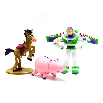 Disney Toy Story figurina Anime Model Decor Papusa Buzz Lightyear, Woody Dinozaur Colectie Cadou Creativ pentru Copii