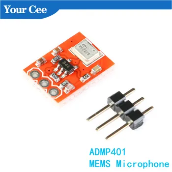 ADMP401 Modulul MEMS Microfon Breakout Bord Pentru Arduino DC 3.3 V DIY Electronice PCB Universal Cu Pini