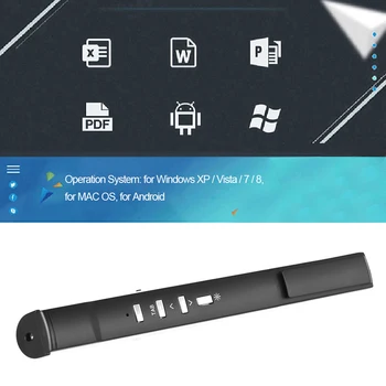 G7 Pointer Laser RF 2.4 GHz USB Wireless Presenter Laser de Control de la Distanță pentru Prezentare Powerpoint Predare Întâlnire
