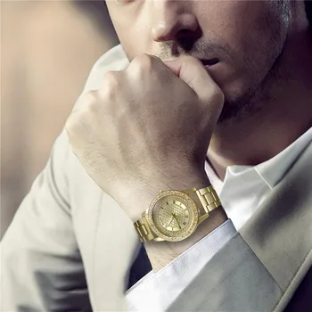 Lancardo Casual Moda Cuarț Ceas Pentru Bărbați Clasic Brand De Lux Din Oțel Inoxidabil Încheietura Mâinii Relogio Masculino Femei Ceas Ceasuri De Aur