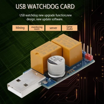1 BUC USB Watchdog Calculator Repornire Automată Ecran Albastru de Minerit Server de Joc BTC Miner