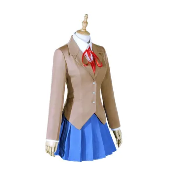 Doki Doki Literatura Club Monika Cosplay Sayori. Yuri Natsuki Cosplay Costum De Uniformă Școlară Fata Femei Costum De Joc Pentru