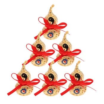 Set De 6 Fengshui Wu Lou Hulu Dovleac Pentru Decor Acasă Ornament