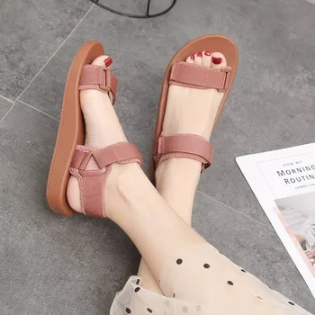 Fabrica direct sandale cu platforma femei 2020 vara pentru femei din piele groasa pantofi de moda catarama fund gros casual femei
