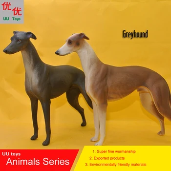 Hot toys: Ogar Greadog câine model de simulare de Animale pentru copii jucarii copii educative elemente de recuzită