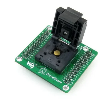 QFN-64BT-0.5-01 cu PCB QFN64 MLF64 MLP64 Enplas IC Test Programarea Socket Adapter 0.5 mm Pas = GP-QFN64-0.5-B