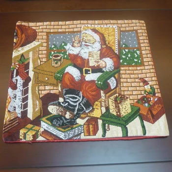 Desene animate drăguț Lenjerie de crăciun Moș Crăciun Elan Arunca Pernă Acoperă 45x45cm Crăciun Fericit fețe de Pernă Decorative Decor