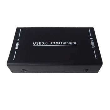 HDMI placa de Captura, USB3.0 Joc Video Converter cu HDMI Loop-Out Suport Full HD 1080P 60HZ Microfon și o Ieșire