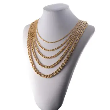 Din Oțel Inoxidabil Colier Femei Pandantiv De Aur Figaro Lanț Moda Bijuterii En-Gros