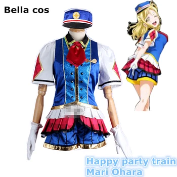 Dimensiune particularizată iubesc viata soare partid Fericit tren Mari Ohara cosplay costum uniforma costume de halloween pentru femei haine Anime