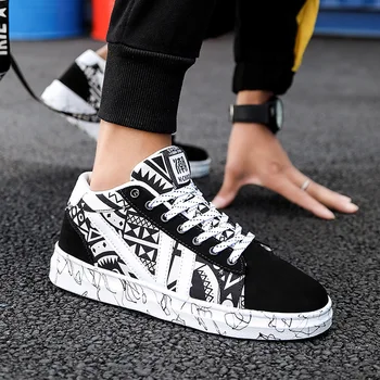 2019 panza Adidași bărbați Încălțăminte Joasă Casual Elastic Toate Pantofi low ajuta cuplu clasic pantofi de pânză elevii de agrement Pantofi de Imprimare