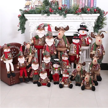 Crăciun Fericit Decoratiuni Pentru Casa Pandantive Cadou De Crăciun, An Nou Fericit 2021 Ornamente Pentru Bradul De Crăciun Agățat Papusa Decor
