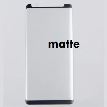 3D Mat, Sticla Temperata Pentru Samsung Galaxy S9 S8 S8 Plus Note8 Complet Capacul Protector de Ecran Cazul Prietenos Mată Film Protector