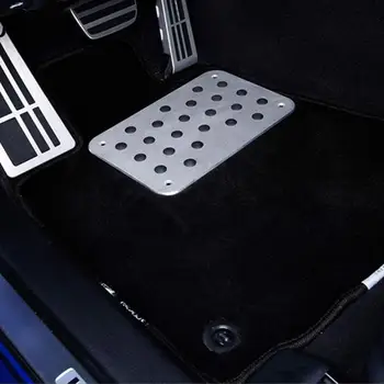 Universal Auto Floor Mat Covor Toc Gros Placa Pedala 300*200*4mm Argint Covor Accesorii Placa