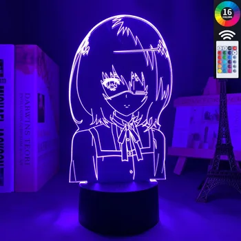 O altă Mei Misaki a Condus Lumina de Noapte Pentru Decor Dormitor Veioza Cadou de Ziua BL Anime 3d Lampa Mei Misaki o Altă Picătură de Transport maritim