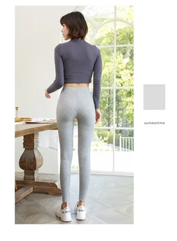Pantaloni de Yoga pentru 165-185cm Inaltime Fete de talie Jambiere Ultra-Elastic lung Broderie Daisy Florale Jambiere Femei Dropshipping