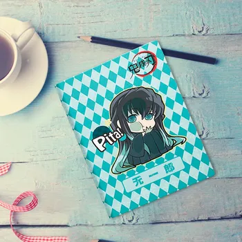 Demon Slayer Notebook Anime Kimetsu Nu Yaiba Carte Notă Kamado Tanjirou Hârtie Agenda Planner Schite Cadou