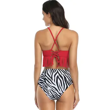 Femei cu Push-up Sutien Ciucure Set de Bikini, Costume de baie, costume de Baie pentru Scăldat Beachwear