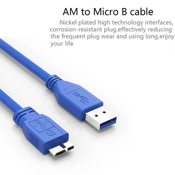 USB 3.0 a La Micro-B de Tip Cablu Pentru WD, Seagate, Samsung Hard Disk Extern