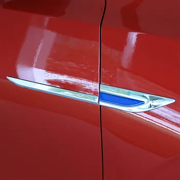 4buc de Styling Auto Autocolant Decal Aripile Laterale Pentru Volkswagen Sharan 7N 2011-Prezent Masina Partea Frunze Farfurie, Decora cu Paiete, Autocolante