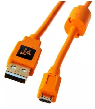 TETHERTOOLS MICRO USB pentru CABLU USB 2.0 4.6 m portocaliu (CU5460ORG)