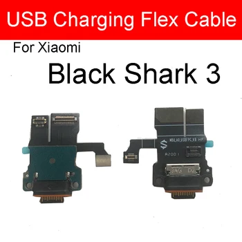 Usb Plug Taxa de Bord Flex Cablu Pentru Xiaomi Black Shark 3 Pro Chargring USB Port Jack Flex Panglică Piese de schimb, Accesorii