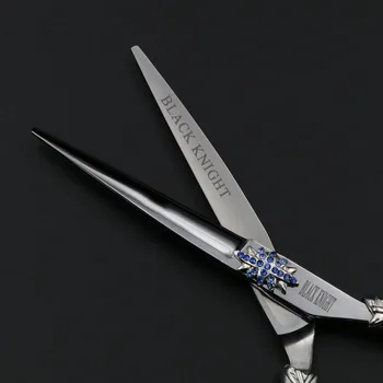 6 inch Profesionale de Coafură foarfece de Tăiere Bărbier foarfece de Înaltă calitate Personalitate diamante Albastre stiluri