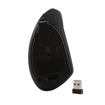 KEMBONA Wireless Mouse Optic Ergonomic Vertical Mouse-1600 DPI Rechargeable Gaming Mouse sem fio pentru Laptop PC Gamer Mause